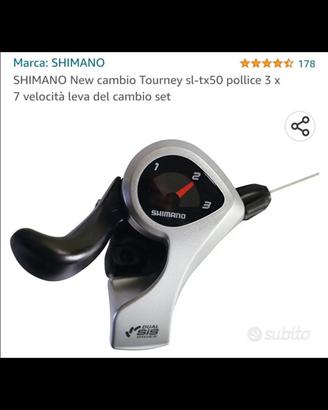Leve Cambio Shimano 3x7 velocità nuovo