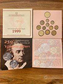 SERIE DIVISIONALE REPUBBLICA ITALIANA 1999 - FDC