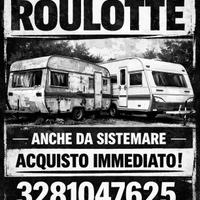 Roulotte anche da sistemare 