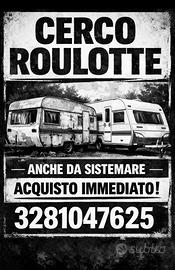 Roulotte anche da sistemare 