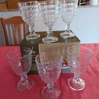 Set calici trasparenti 6 pezzi 250 ml