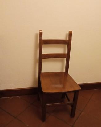 sedie in legno massello