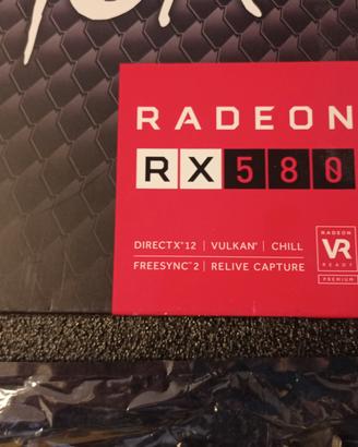 scheda video RX 580 MSI 8gb