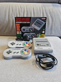 Super Nintendo SNES mini boxato 