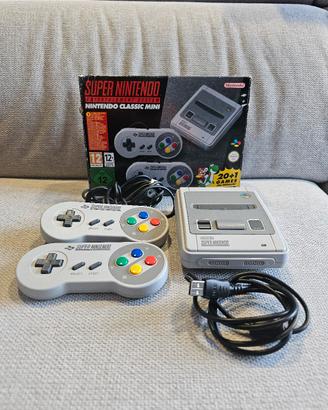 Super Nintendo SNES mini boxato 
