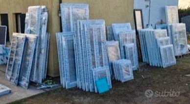 INFISSI PVC#PROFILLO Z #DOPPIO VETRO GAS ARGON