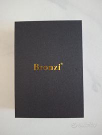 Portafoglio slim in pelle bronzi
