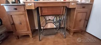 como',coppia comodini,macchina da cucire