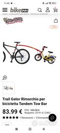 Trail gator rimorchio per bicicletta tandem