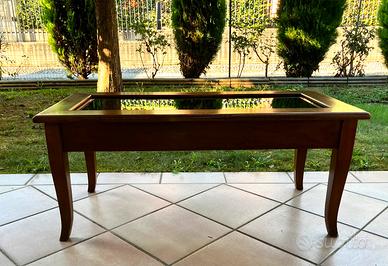 Tavolino da salitto caffe rettangolate Arte povera