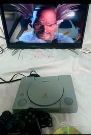 PS1 completa di cavi e controller. PERFETTA