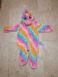 costume unicorno 18-24 mesi