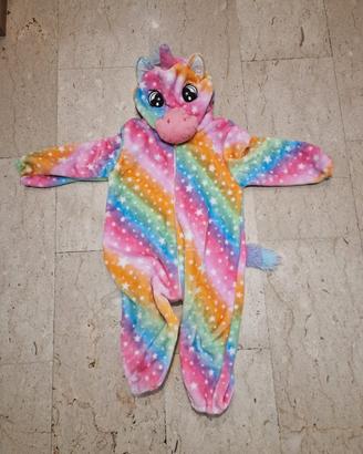 costume unicorno 18-24 mesi