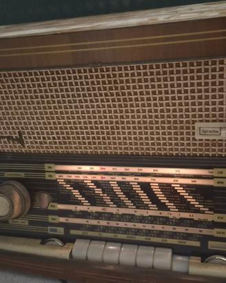 radio d'epoca a valvole