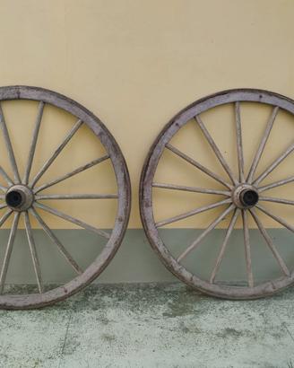 Ruote per carro antiche, vintage