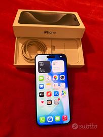IPhone 15 Pro Max 256GB Black Titanium - Come Nuov