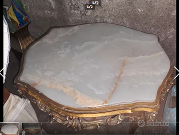 TAVOLO MARMO STILE BAROCCO