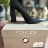 Scarpe nere con tacco alto cafèNoir