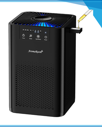 Purificatore aria filtro HEPA 3in1 e aromaterapia