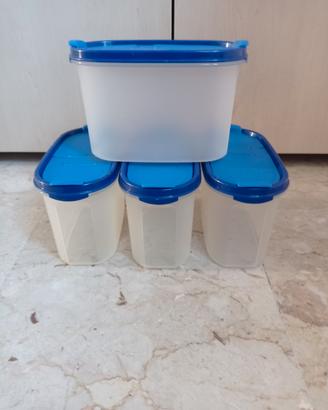 n. 4 contenitori Tupperware originali per dispensa