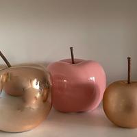 Set 3 Mele in ceramica