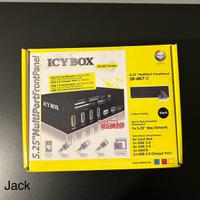 Pannello Frontale ICY BOX  IB-867-B  - Card Reader