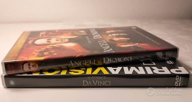 2 DVD FILM Angeli e Demoni + Il Codice da Vinci