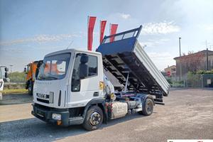 IVECO EUROCARGO 75E21 ribaltabile e gru nuovi