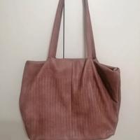 Borsa rosa a spalla Particolari 