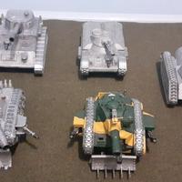 Sci-fi Warhammer 40k Battle Tanks Astra Militarum