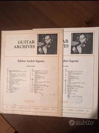 23 spartiti per chitarra classica