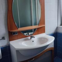 Mobile Bagno Cerasa con specchio, lavabo e rubinet