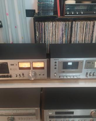 Deck Technics sr615 e Deck Hitachi D220