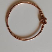 Bracciale rigido Pandora plac.oro rosa