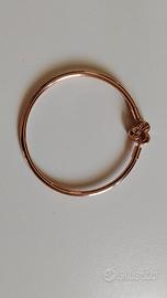 Bracciale rigido Pandora plac.oro rosa