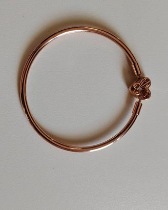 Bracciale rigido Pandora plac.oro rosa