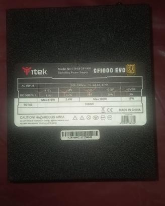 Itek GF1000 EVO 1000W Gold ✅ Come Nuovo (Gen '24)
