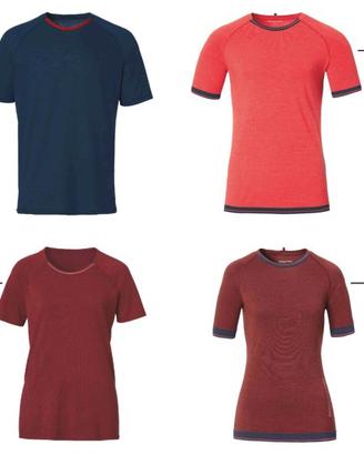 T-Shirt Function da uomo rossa nelle taglie L - XL