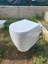 Coppia sanitari per disabili/anziani (WC + Bidet)