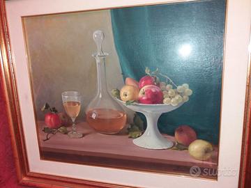 quadro dipinto natura morta fischnaller