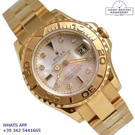 ROLEX Yacht Master Ladies M.O.P diamonds dial 1996