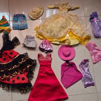 Lotto vestiti barbie