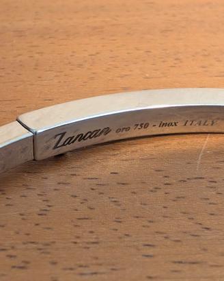 Bracciale uomo Zancan inserti in ORO 750 (18 kt) 