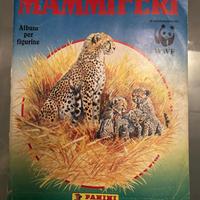 Album figurine vintage Panini Mammiferi WWF