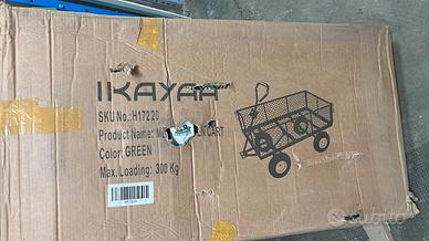 Carrello da Giardino / Carriola 300KG IKAYAH