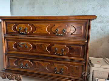 Mobile ribalta con due comodini (anni 60)