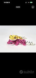 GEKO LEOPARDATO PORTACHIAVE STAMPATO 3D