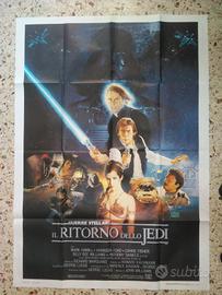 MANIFESTO cm 100x10, IL RITORNO DELLO JEDI, 