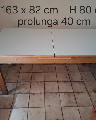tavolo allingabile