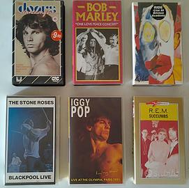 VHS videocassette musicali